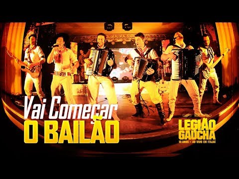 DVD Legião Gaúcha - VAI COMEÇAR O BAILÃO