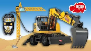 Dickie Toys Baustellen Abenteuer | Dickie Toys Construction Schaufelbagger | MeinSpielzeugmarkt