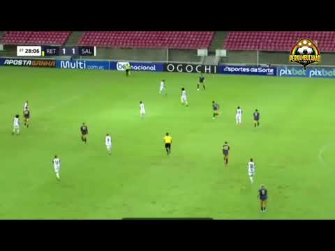 Gols de Retrô 3 x 1 Salgueiro - Campeonato Pernambucano 2023.