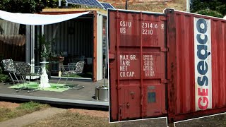 Converting a Shipping Container Into an Office! | George Clarke's Amazing Spaces