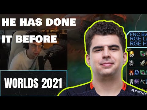 Caedrel Reacts To FNC Bwipo Lee Sin