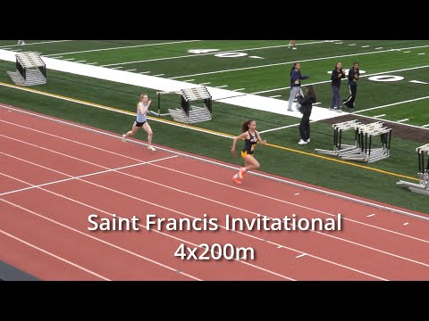 2025 Saint Francis Invite 4x200m