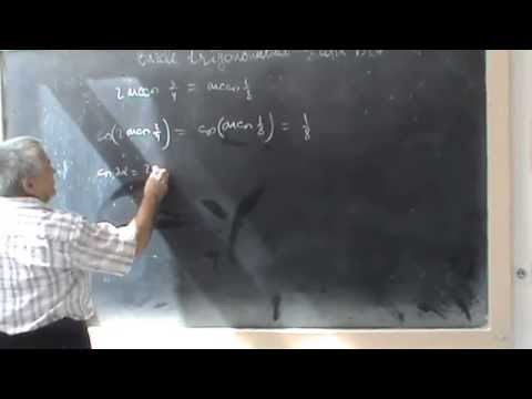 Lectia BTG  6 - Trigonometrie-Functii invere trigonometrice