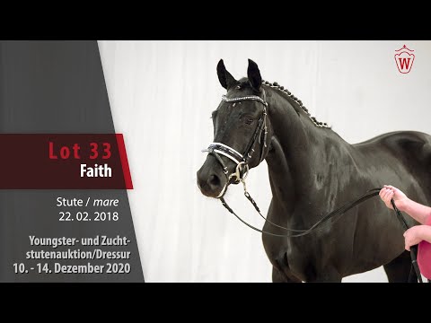Youngster- und Zuchtstutenauktion/Dressur Lot 33 Faith Stute v. For Romance I - Scuderia