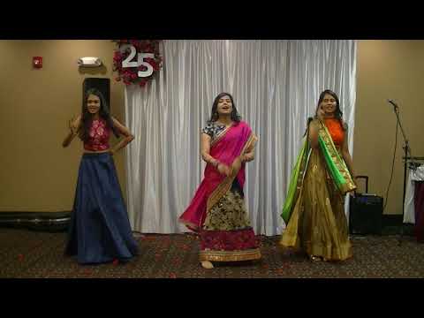 Jyoti and kids dance @ Sanjay and Sanyukta's 25th Anniversary
