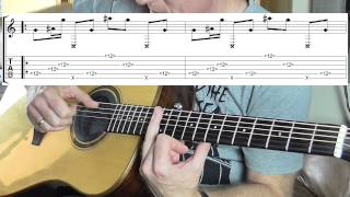 How to play Small Things by Ben Howard - guitar TAB lesson/tutorial