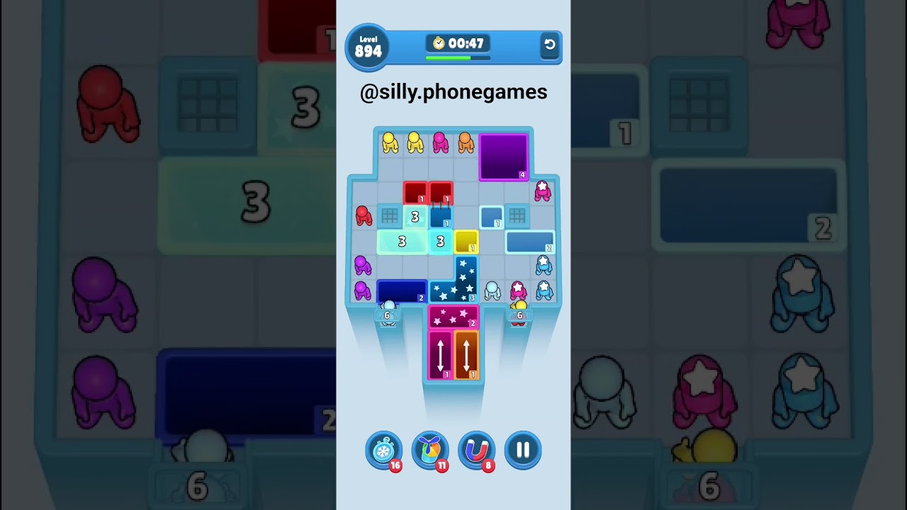 Drop Away Level 894 Walkthrough Solution