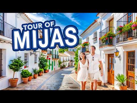 MIJAS SPAIN - The INCREDIBLE white village of Spain
