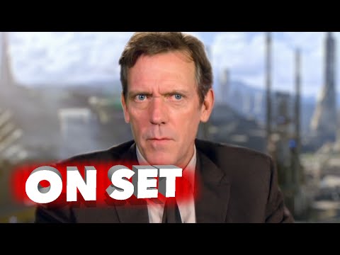 Tomorrowland: Hugh Laurie "Nix" Behind the Scenes Movie Interview | ScreenSlam