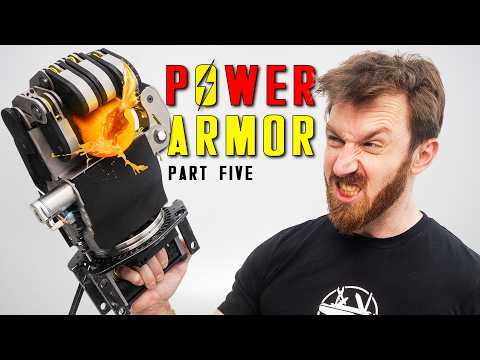 Building Robotic Hands | Real Life Power Armor (Part 5/6)