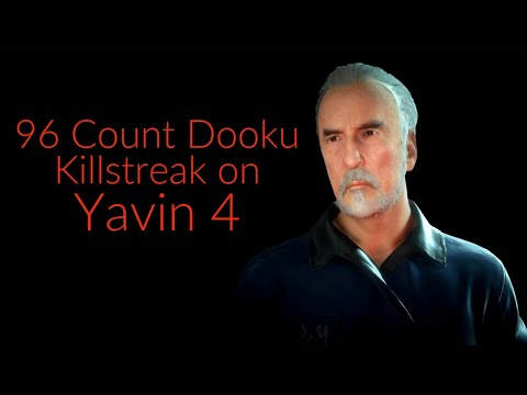 96 Count Dooku Killstreak (Yavin 4) Star Wars Battlefront 2