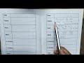 How To Write Homework In Diary Step By Step
