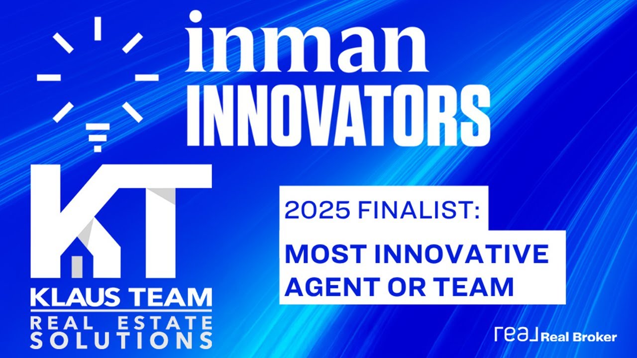 We’re Finalists! 🚀 Klaus Team Named 2025 Inman Innovator Award Finalist