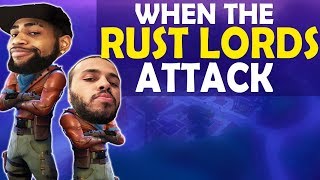 WHEN THE RUST LORDS ATTACK | HIGH KILL FUNNY GAME - (Fortnite Battle Royale)