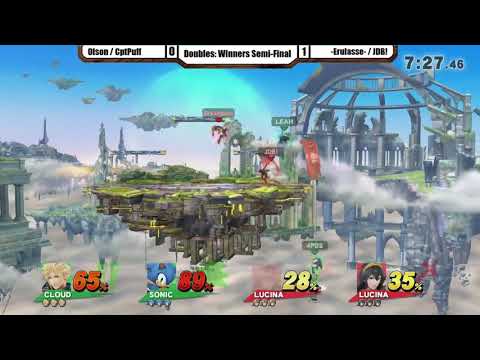 BSG Barrel Bash 3 (Smash 4 Doubles) - Olson & CptPuff vs -Erulasse- & JDB!