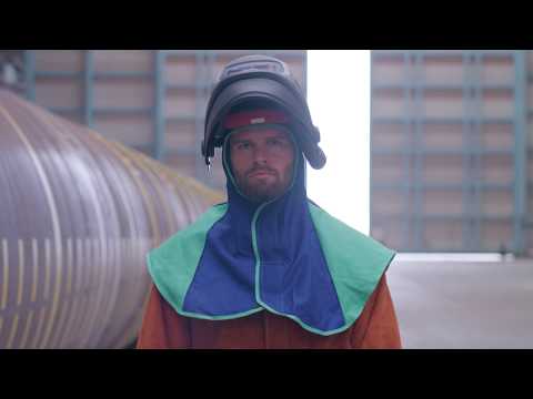 Flame retardant welding helmet hoods