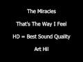 The Miracles - That's The Way I Feel