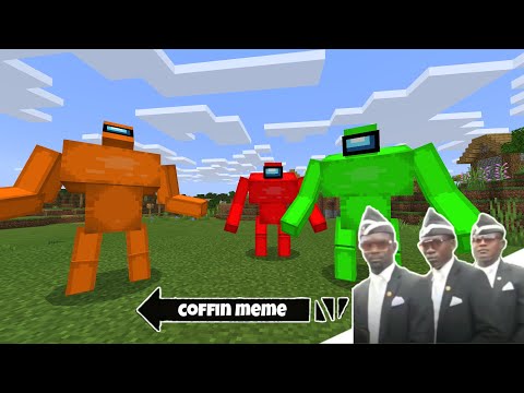 Coffin Meme "Among Us" Edition Part 3 - Minecraft