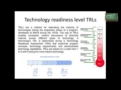 Webinar - Systems Engineering - Technology readiness level TRLs