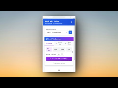 Gmail Alias Toolkit - Intro