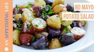 No Mayo Potato Salad | Healthy Recipe