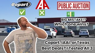 Finding the Best Deals: Copart vs. IAAI Auto Auctions