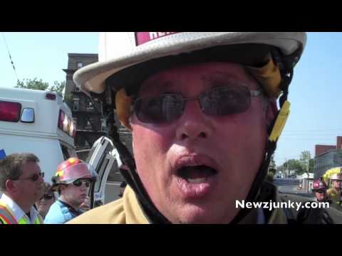 Newzjunky.com-Firefighters Battle Blaze at Knowlton Technologies