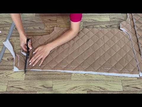 🌻Sewing Jacket Is Easier Than You Think! Sewing Winter Jacket