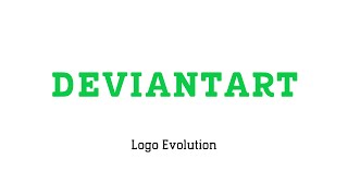Logo History - DeviantART Logo Evolution