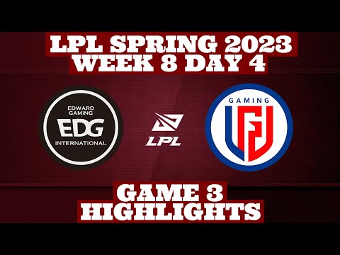 EDG vs LGD - Game 3 Highlights | Week 8 Day 4 LPL Spring 2023 | By Pro Esports Highlights