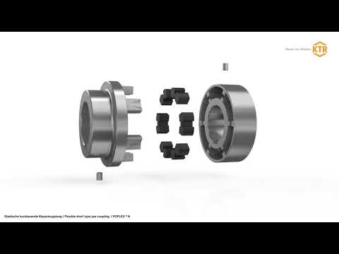 ROFLEX® N torsionally flexible, failsafe shaft coupling