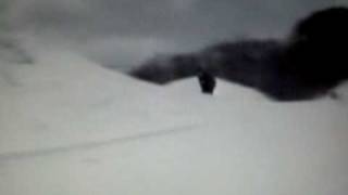 preview picture of video 'Backflip on mini skis at Bruce Mound'