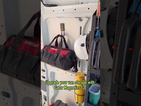 Video: Gator Magnetics Utility Van Storage with Heavy Duty Magnetic Hooks video thumbnail