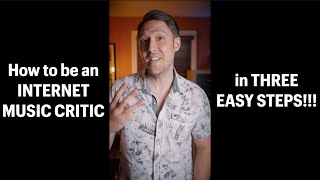 How to be an Internet Music Critic | Saturday Shorts Ep. 05