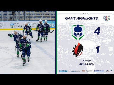 KHL Sisak - HDD Jesenice 02.10.2025.
