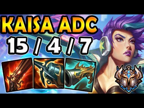 Kaisa vs Vayne [ TRIPLE KILL ] ADC - Korea Challenger Patch 11.2 ✅