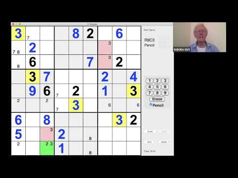 Sudoku tutorial #86  Only 17 numbers to start!