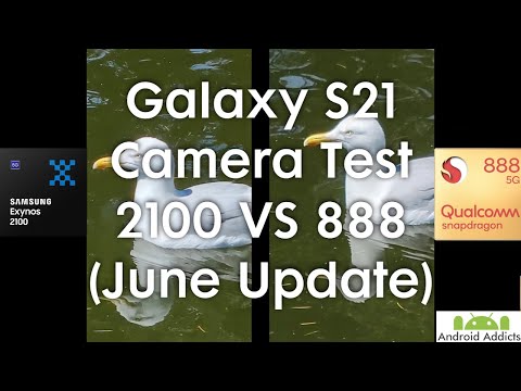 Galaxy S21 Camera Test June Update - Exynos 2100 vs Snapdragon 888