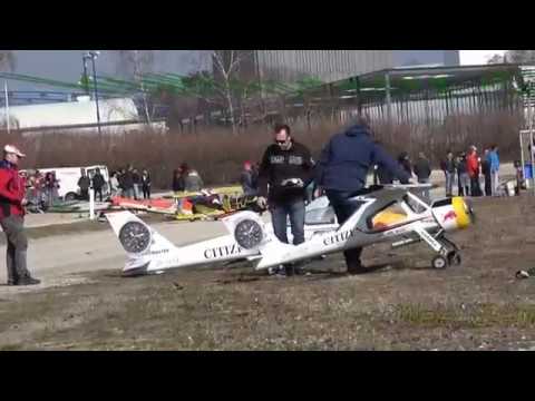 Modellbaumesse Wels 2018 Flugshow Teil 5