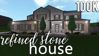 100k Bloxburg House 2 Story à¤® à¤« à¤¤ à¤'à¤¨à¤² à¤à¤¨ à¤µ à¤¡ à¤¯ - roblox welcome to bloxburg refined stone house 100k