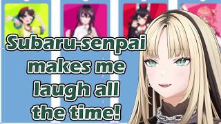 Niko is confident she can laugh at whatever Subaru says [hololive/ENG Subs]