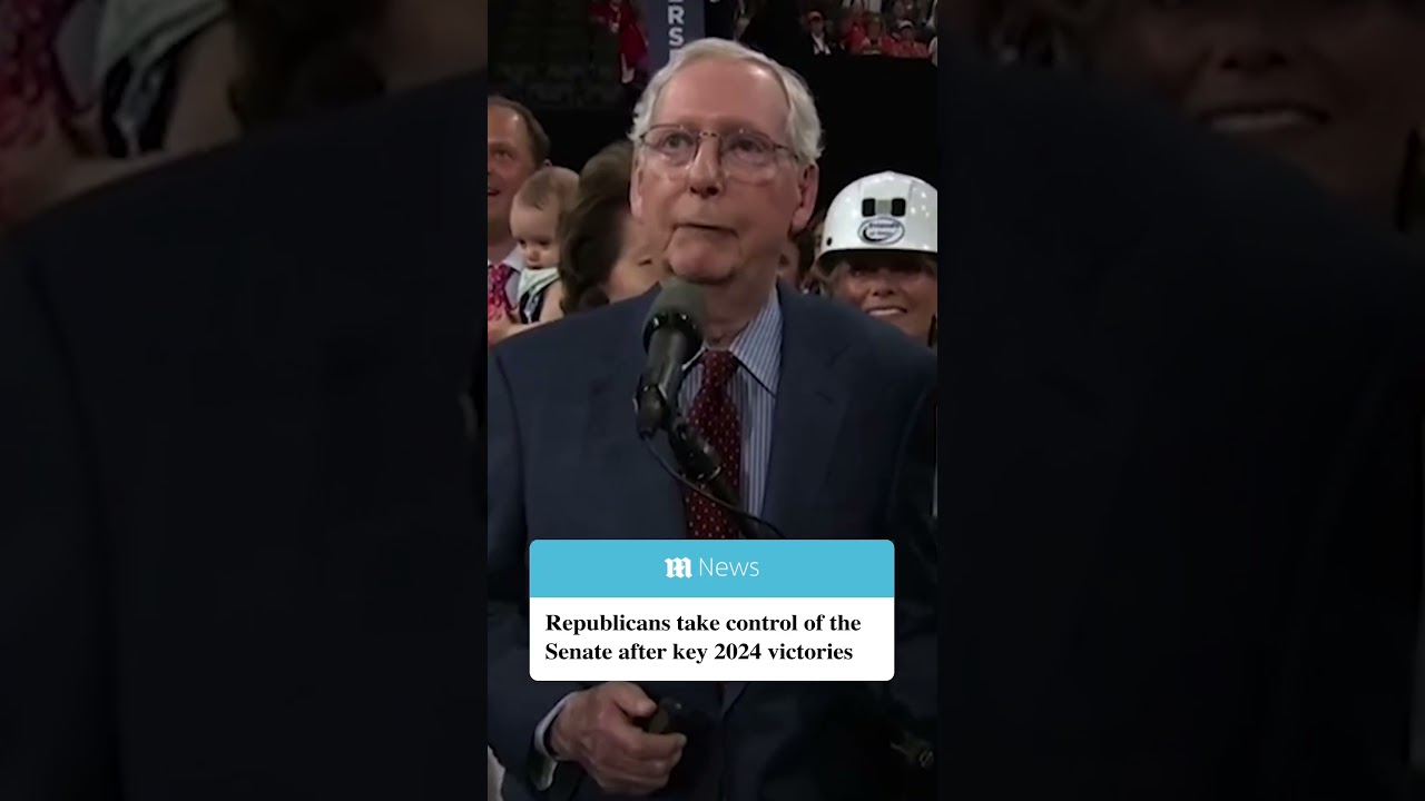 Republicans win control of the Senate