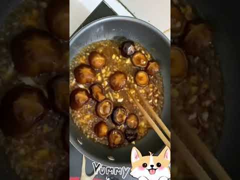 Bí quyết nấu Cải Thìa Sốt Dầu Hào Nấm Đông Cô siêu giòn #cooking #vegetables #food