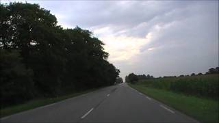 preview picture of video 'Driving On The D786 Between Saint-Alban & Planguenoual, Brittany 22nd August 2011'