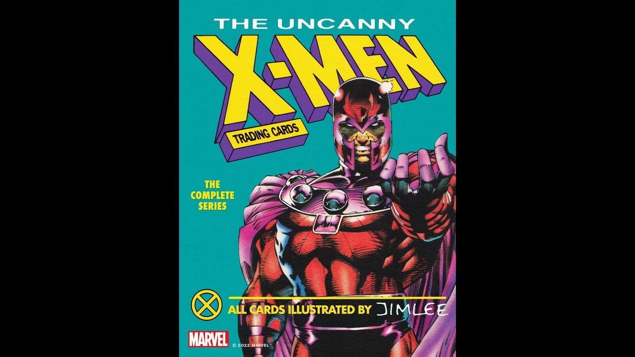 Jim Lee's X-Men Trading Cards! The Complete Series from 1992 in Digest-Size Collection, Marvel 2022