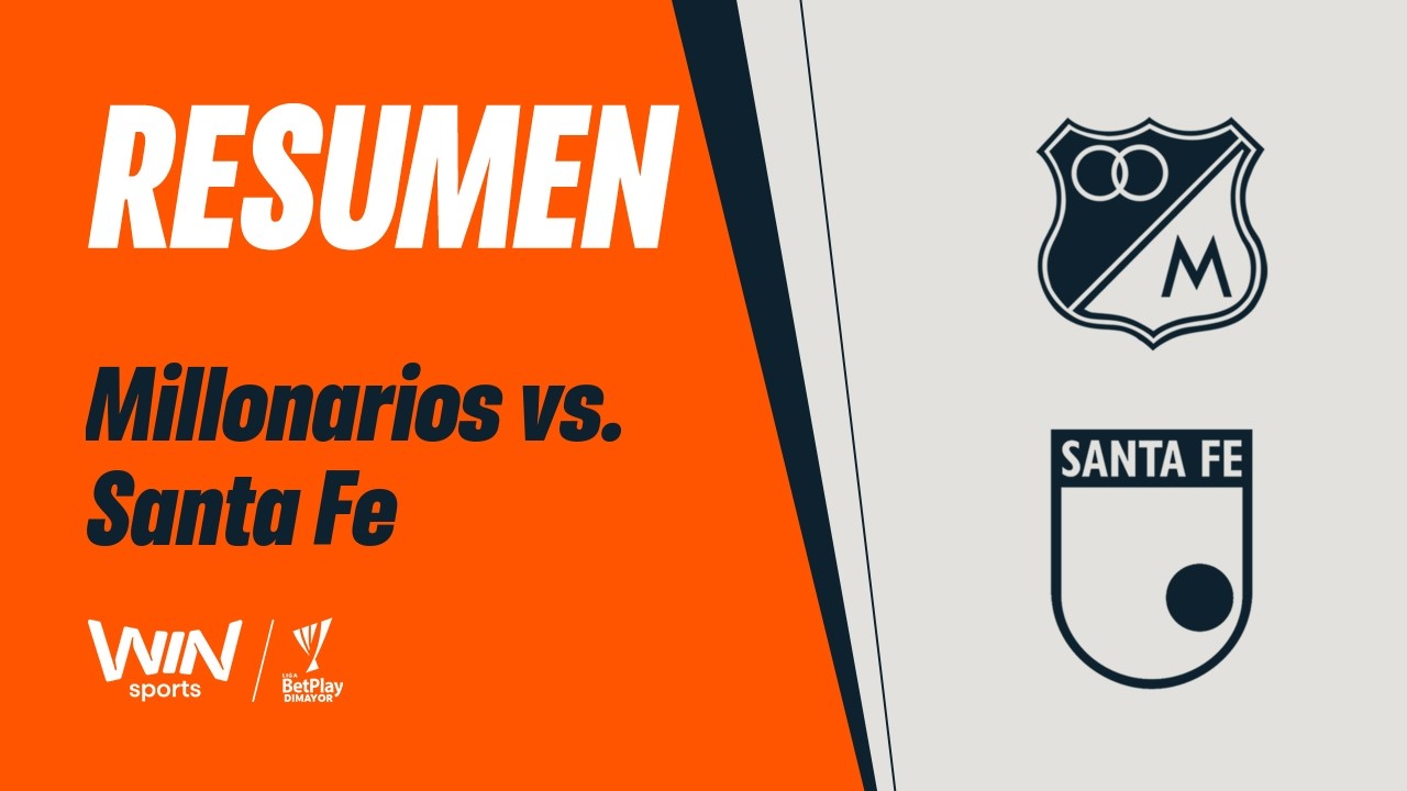 Millonarios vs Independiente Santa Fe Highlights