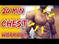 20 MINUTE CHEST WORKOUT (using ONLY ONE DUMBBELL) | FOLLOW ALONG!