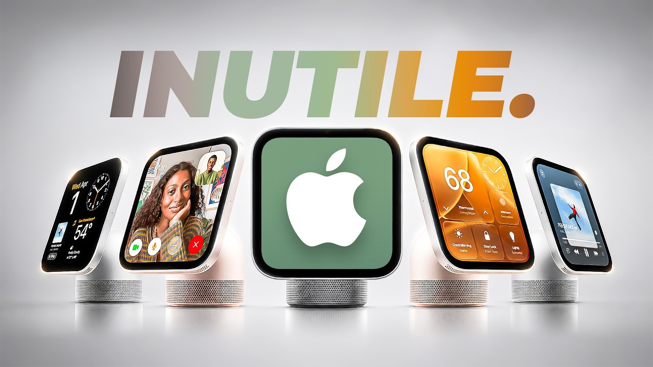 Apple HomeView : L'écran connecté avec Siri AI arrive enfin (ou pas)