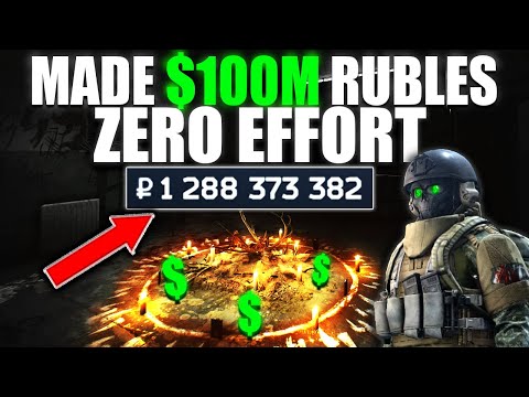 How I Made $100M+ With NO EFFORT in Escape From Tarkov PVE