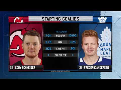 Molson Canadian Leafs Gameday: Toronto vs New Jersey - November 16, 2017